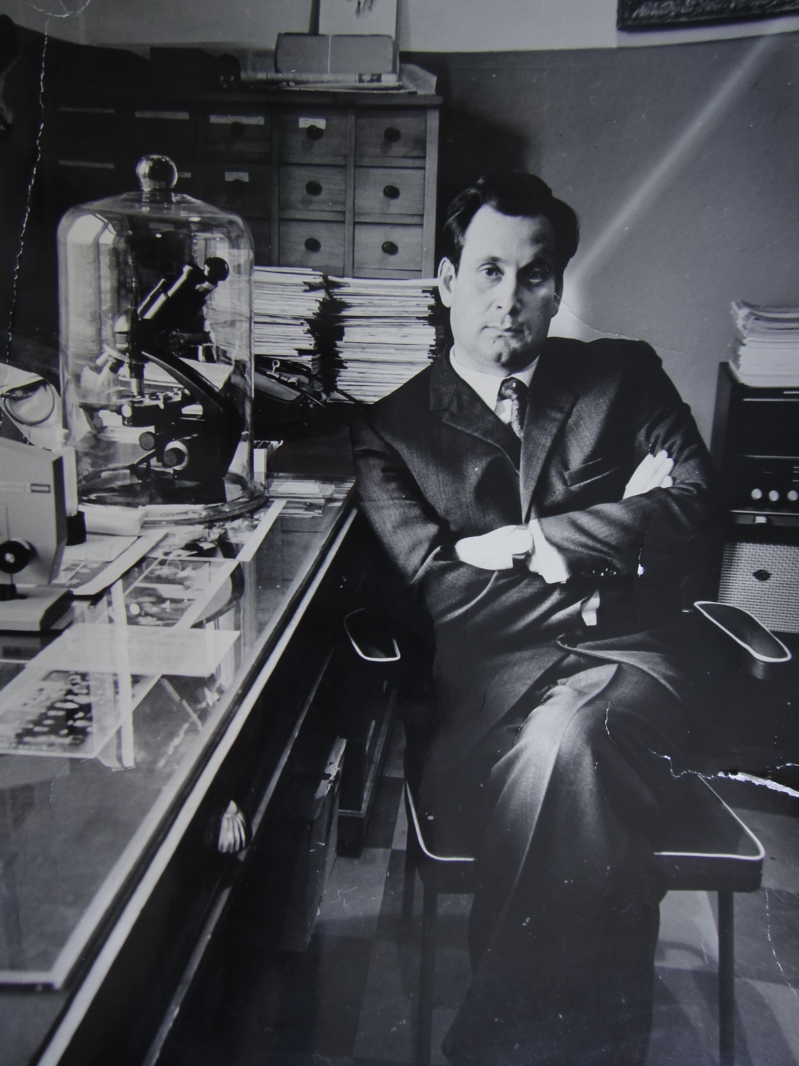 E.D. Goldberg at the Central Research Laboratory (1975)