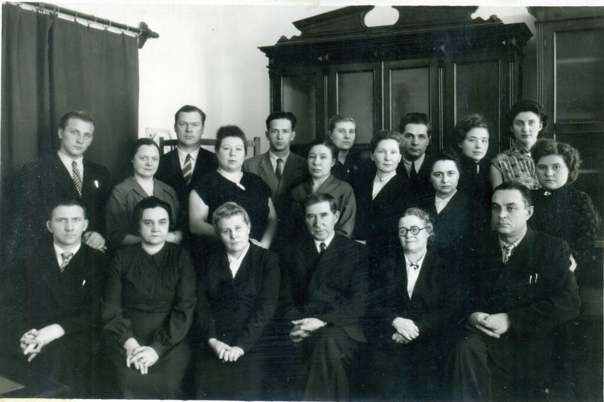 Коллектив кафедры,1960 год