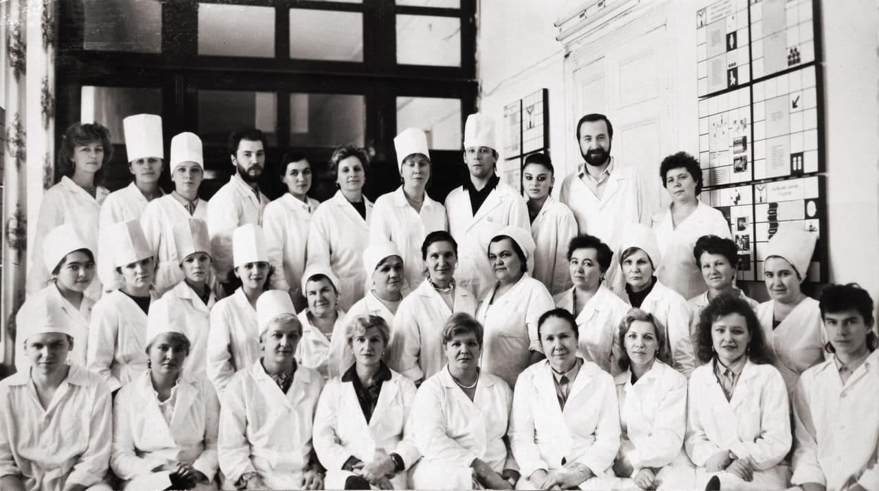 Сотрудники кафедры, 1991 год