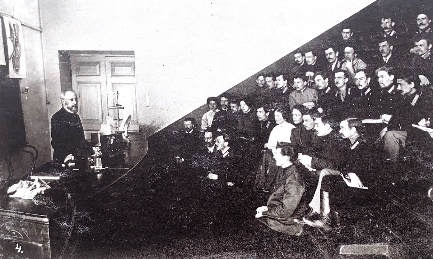 Лекция Алексея Кулябко, 1910 год